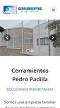 Mobile Screenshot of cercadospedrompadilla.com